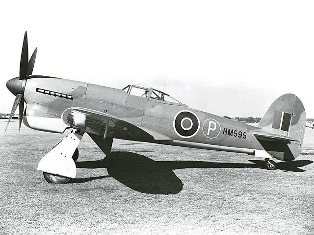 The Prototype Hawker Tempest MkV