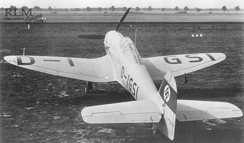 The Prototype He 112 V4