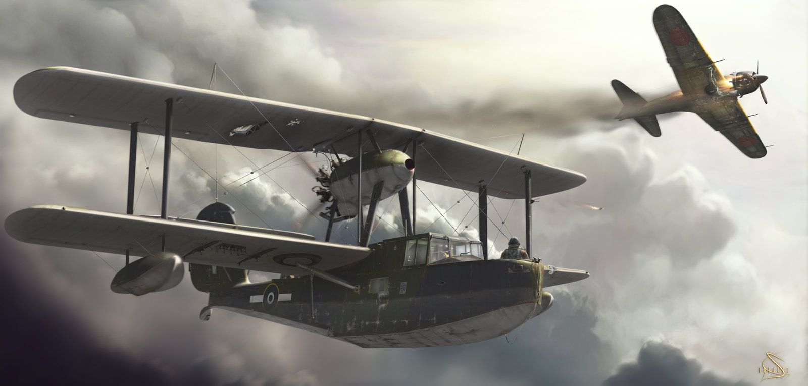 the_supermarine_walrus_by_roen911-d4r22dh | Aircraft of World War II ...