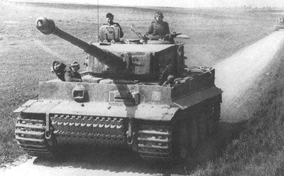 Tiger tank in Russia