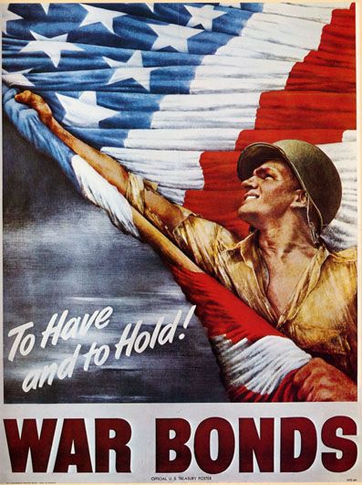 To Have And To Hold- Vintage US Propaganda Poster