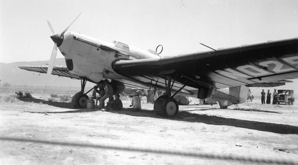 Tupolev ANT-25 reg. URSS-N025-1 at San Jacinto, July 1937 (4)