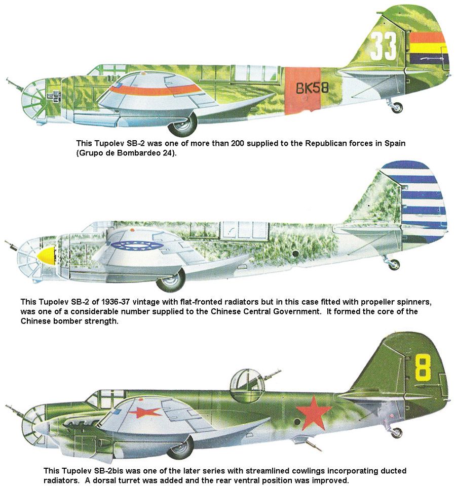 Tupolev SB 2 | Aircraft of World War II - WW2Aircraft.net Forums