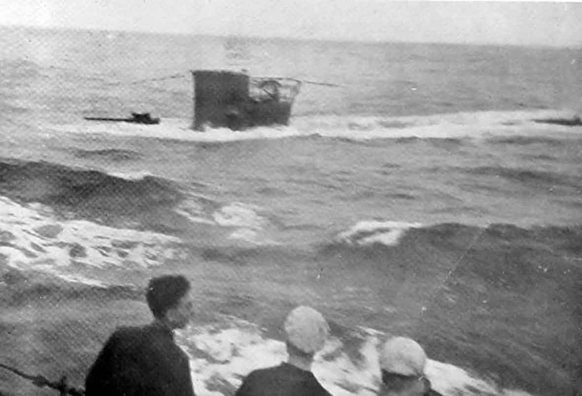 U-Boat-U-31-sinking-2nd-November-1940