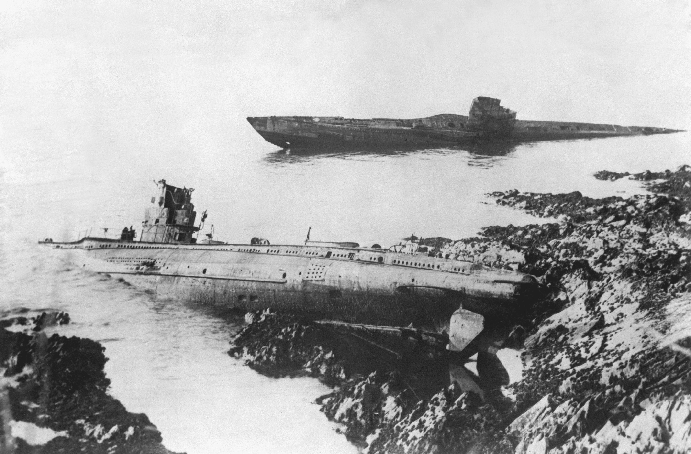 U-Boats_grounded_Falmouth_1921_HD-SN-99-02368