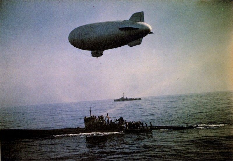 US Navy blimp