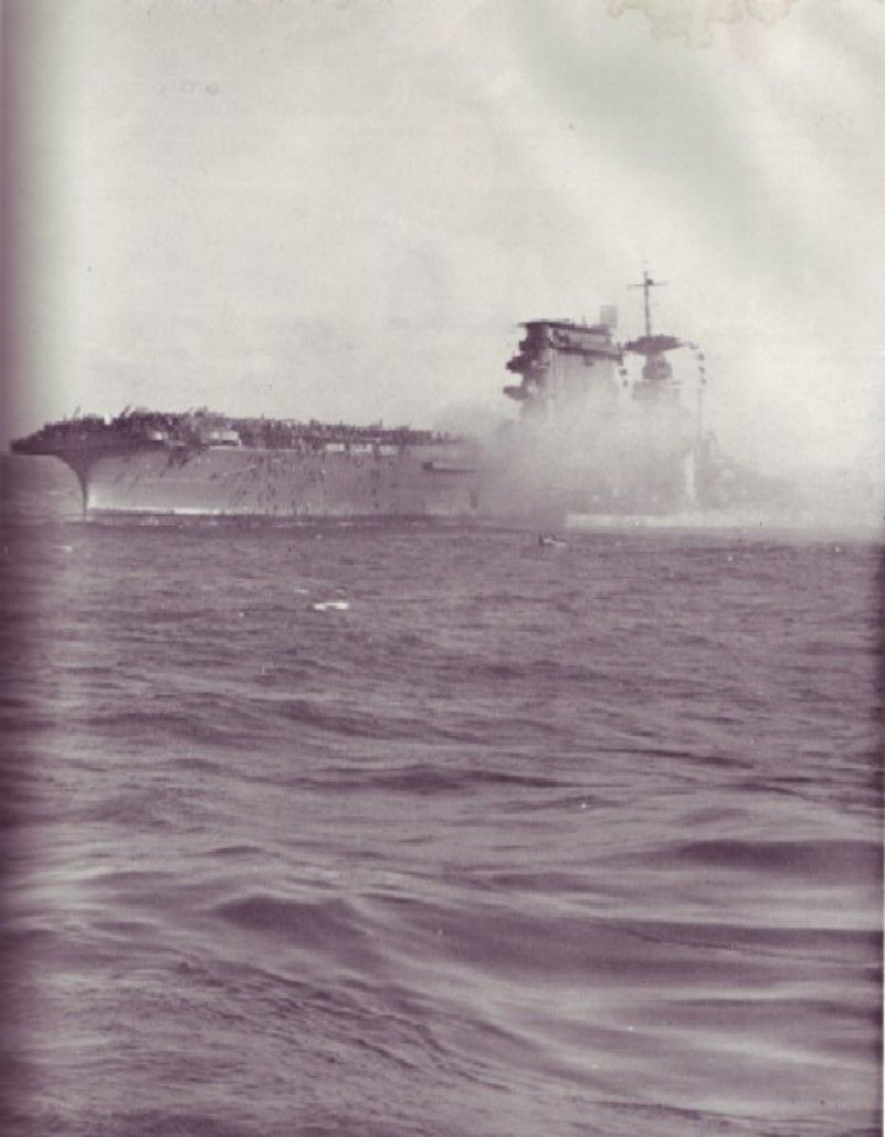 USS Lexington & USS Morris