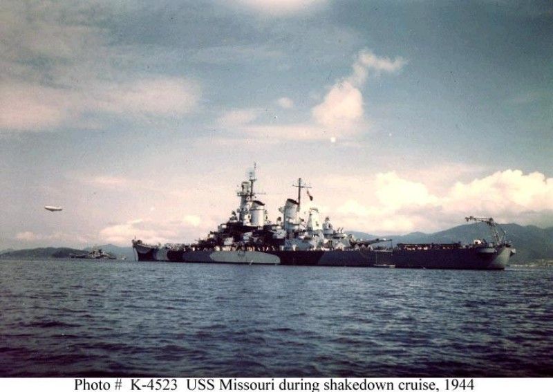 USS Missouri