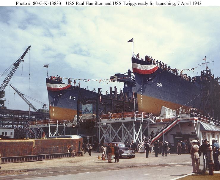 USS Paul Hamilton & USS Twiggs