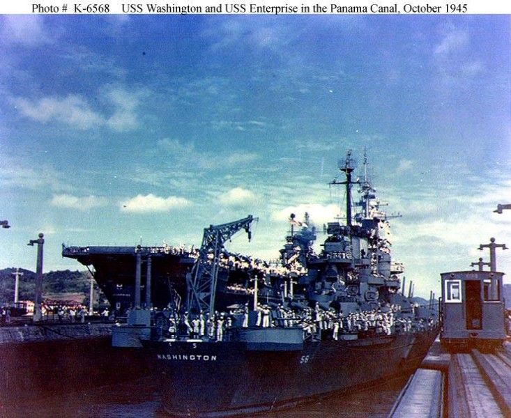 USS Washington & USS Enterprise