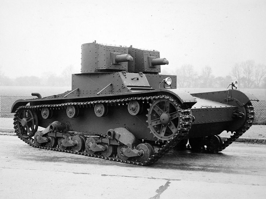 Vickers E  type A  light tank (1)