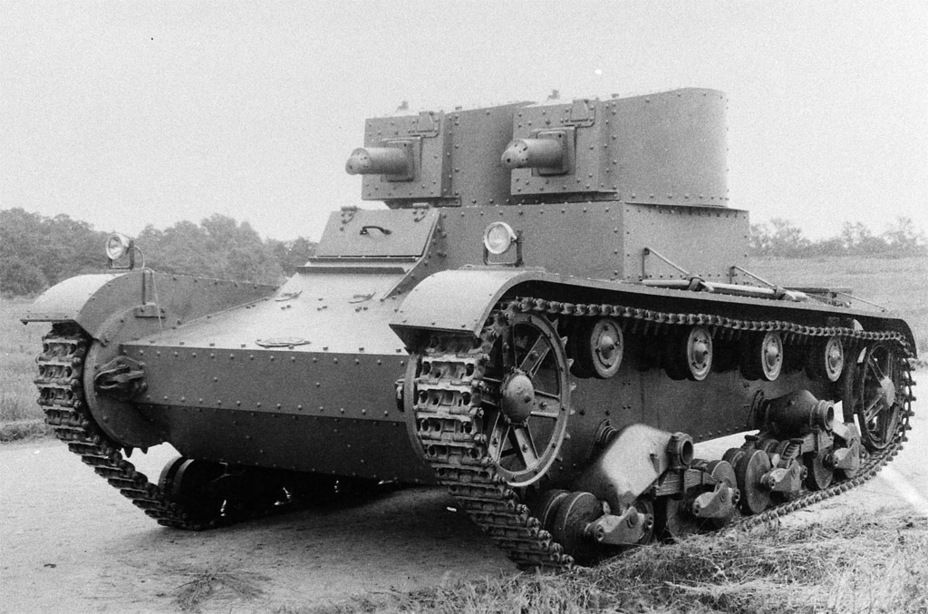 Vickers E  type A  light tank, 1931 (2)