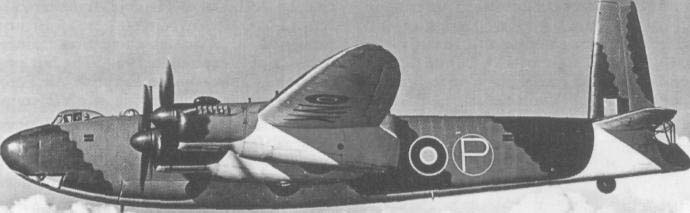 Vickers Windsor in flight.