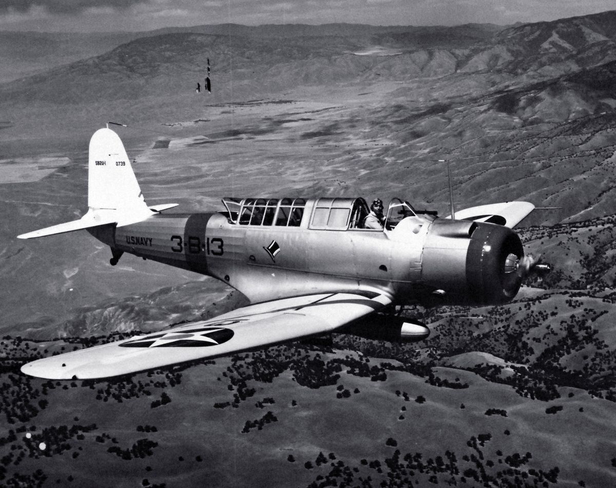 Vought SB2U-1 Vindicator, BuNo. 0739, VB-3