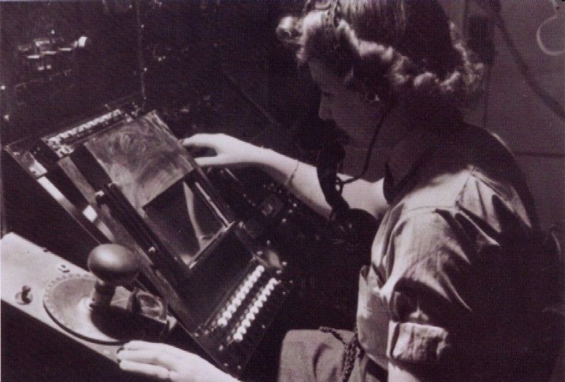 WAAF radar operator