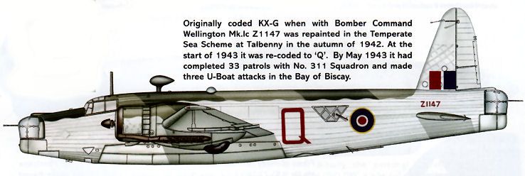 Wellington Mk Ic Q- T1147 311sdn.