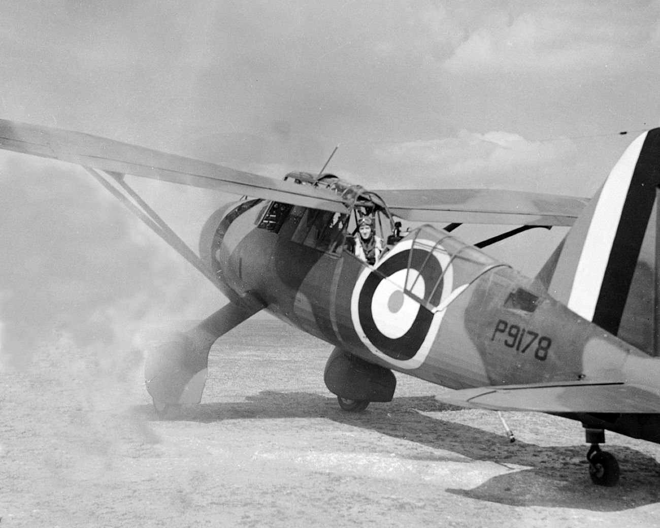 Westland Lysander of the no. 112 Army Cooperation Squadron (RCAF), 1940