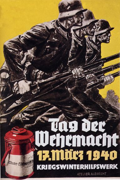 Winter Aid - German Propaganda Poster