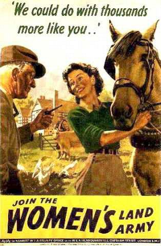 Woman's Land Army Poster