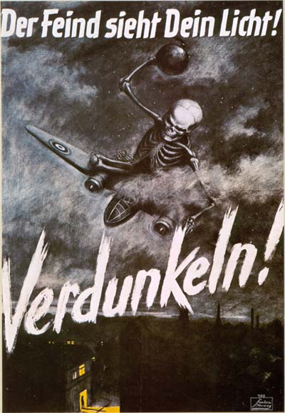 World War Two German Propaganda Poster