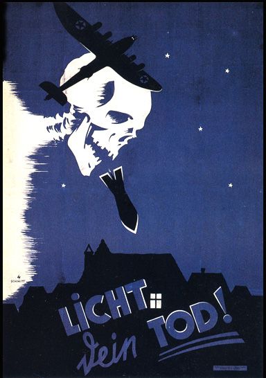 World War Two German Propaganda Poster