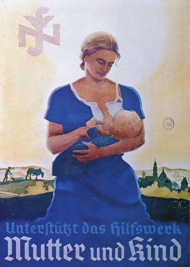 World War Two German Propaganda Poster