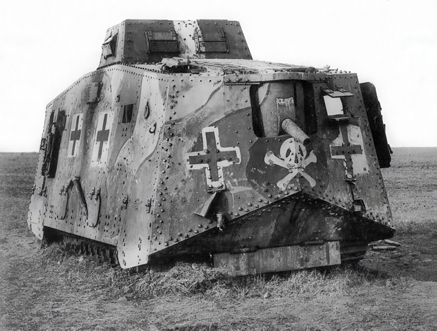 WW1 German A7V tank