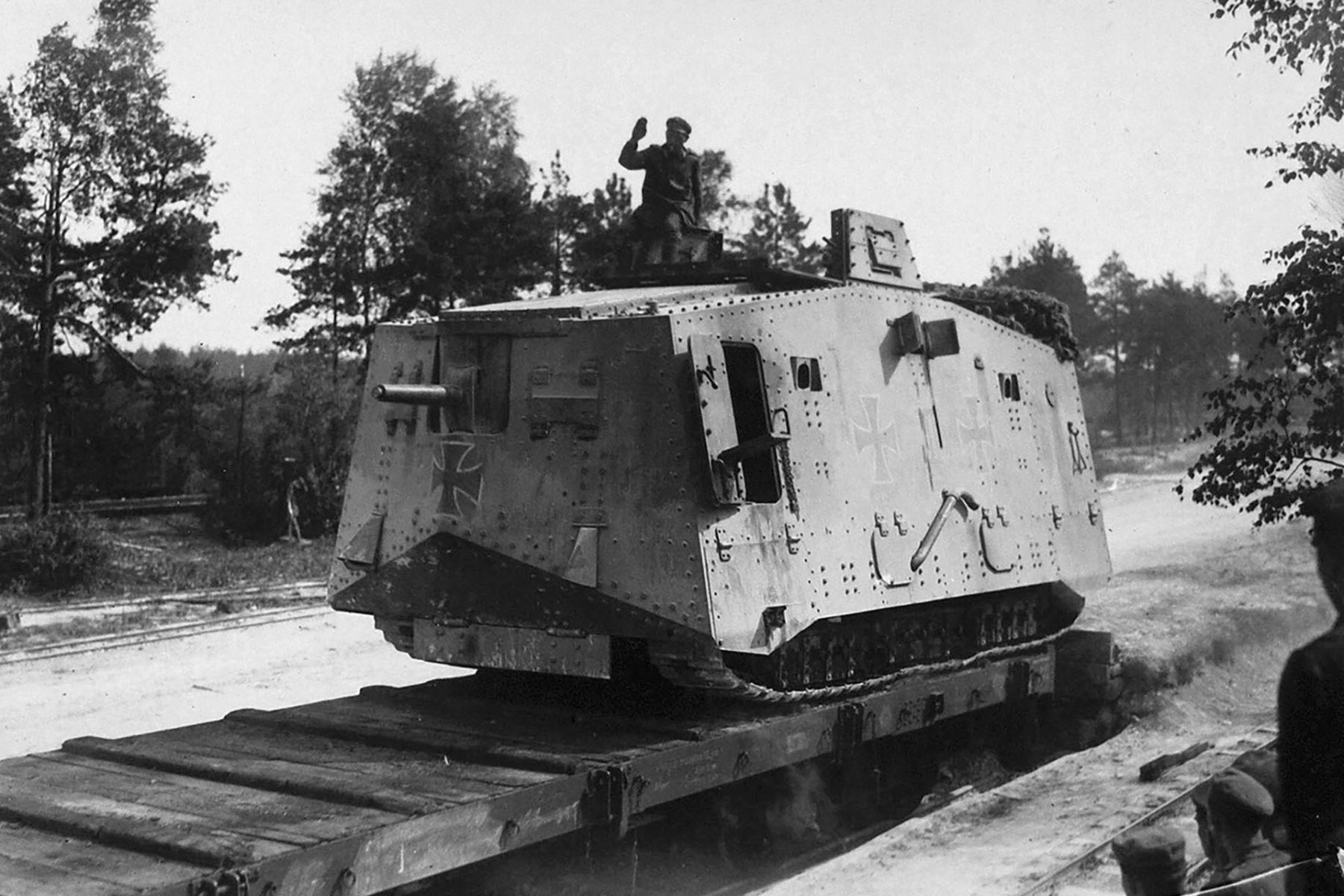 WW1 German A7V tank