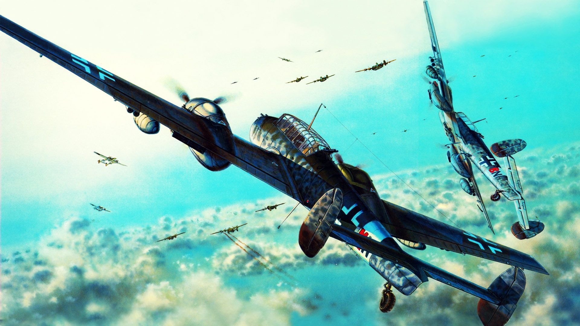 wwii-aircraft-in-mission