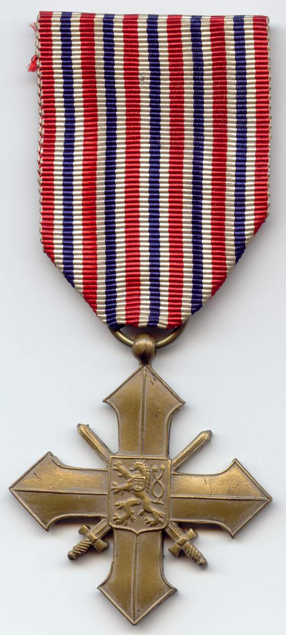 WWII Cs. valecny kriz 1939 (Czechoslovak War Cross 1939)