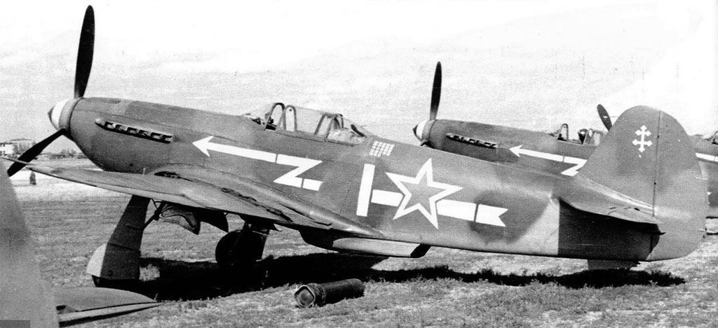 Yak-3 "White 1" of the  Normandie-Niemen Regiment, Stuttgart, 1945