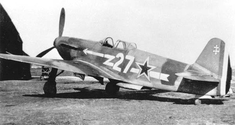 Yak-3 "White 27" of the Normandie-Niemen Regiment