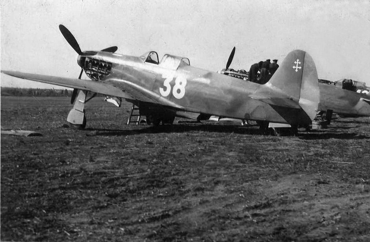 Yak-3 "White 38" of the Normandie-Niemen Regiment