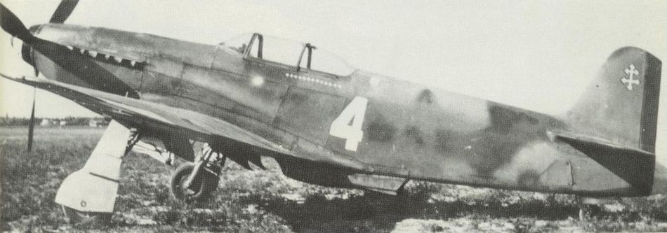 Yak-3 "White 4"  of the Normandie-Niemen Regiment