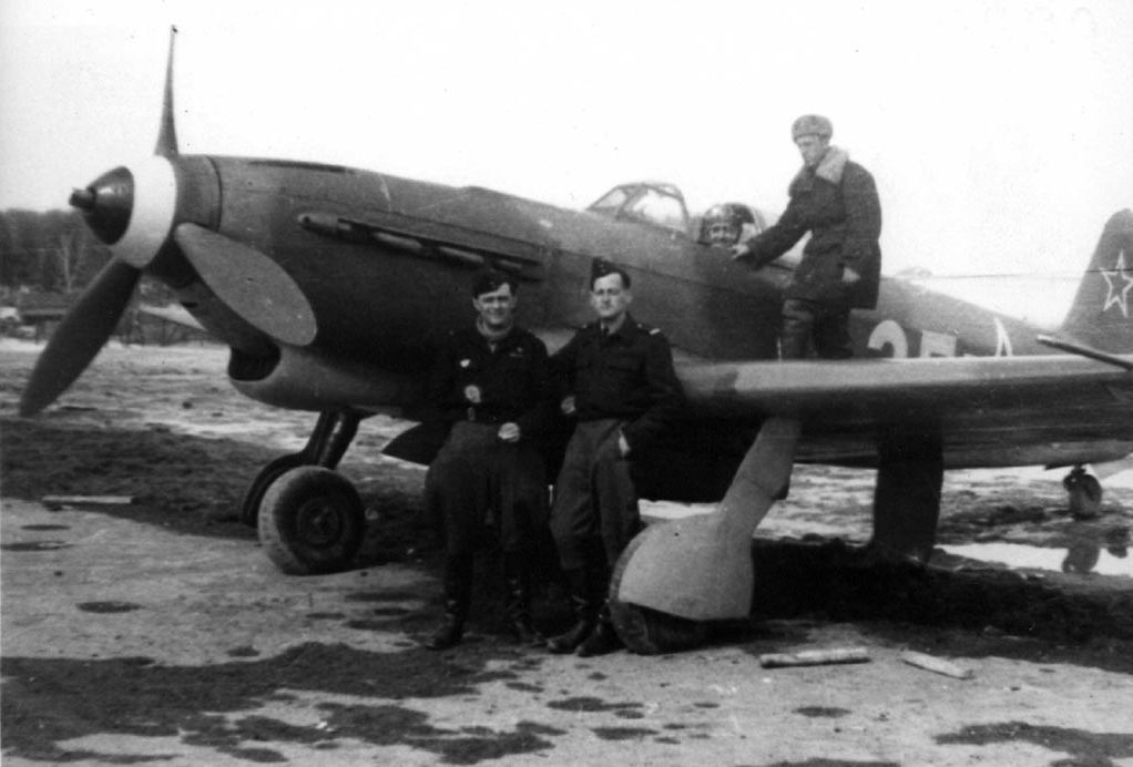 Yak-9 "White 35"  of the Normandie-Niemen Regiment