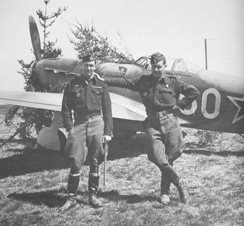 Yak-9 "White 60" of the Normandie-Niemen Regiment