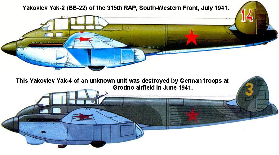 Yakovlev Yak-2 & Yak-4