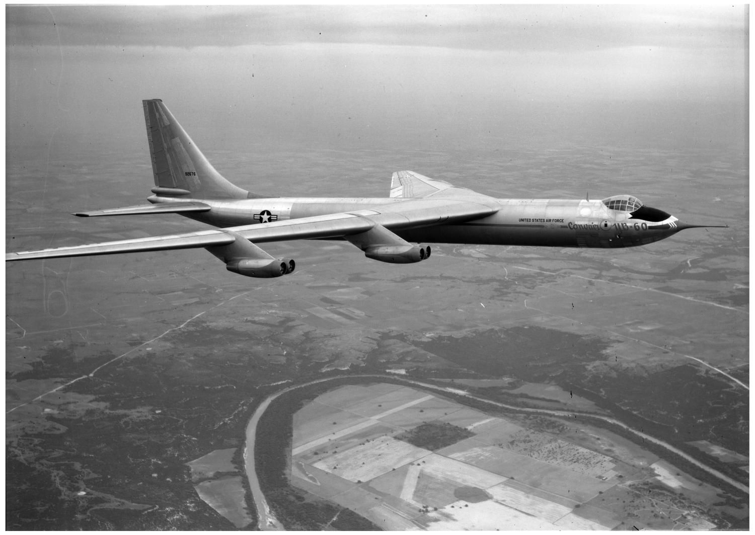 yb60onitsthirdflightthisaircraftwasanexperimentalbomber